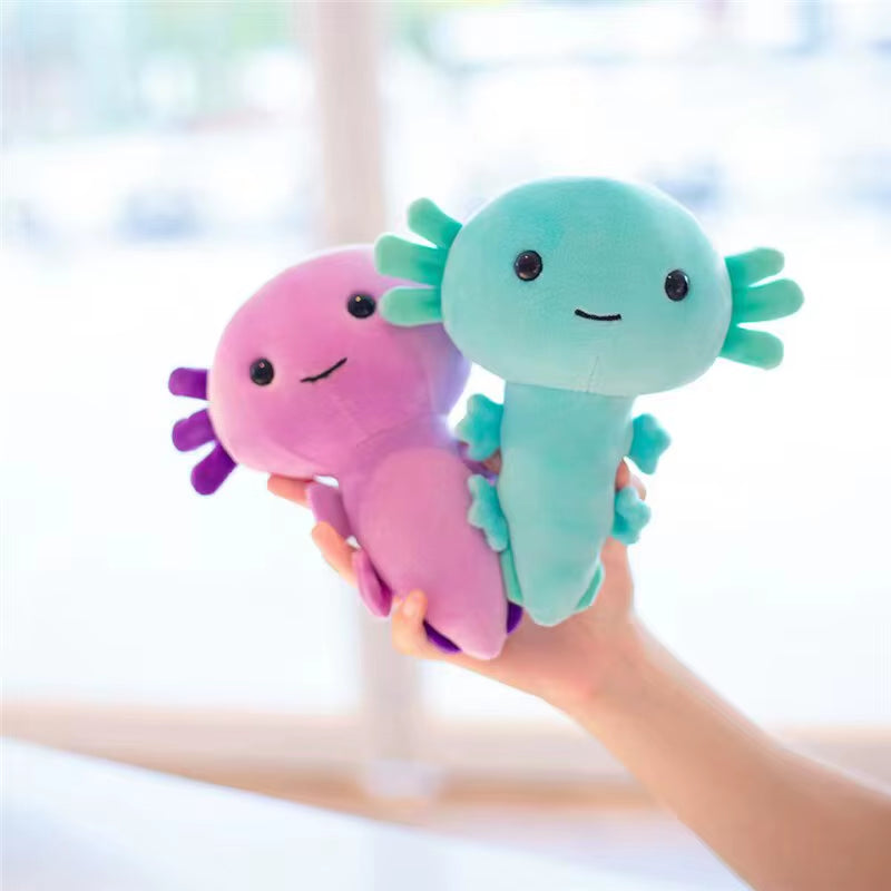 Axolotl Plush Toys Soft Kawaii Axolotl Plush Pillow Toys Axolotl Plush Toy Stuffed Axolotl Plush for Christmas Gifts Home Decor