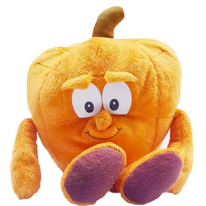 25Cm Fruits Vegetables Plush Toy Garlic Strawberry Broccoli Watermelon Pumpkin Soft Stuffed Plushie Doll Boy Girl Birthday Gifts