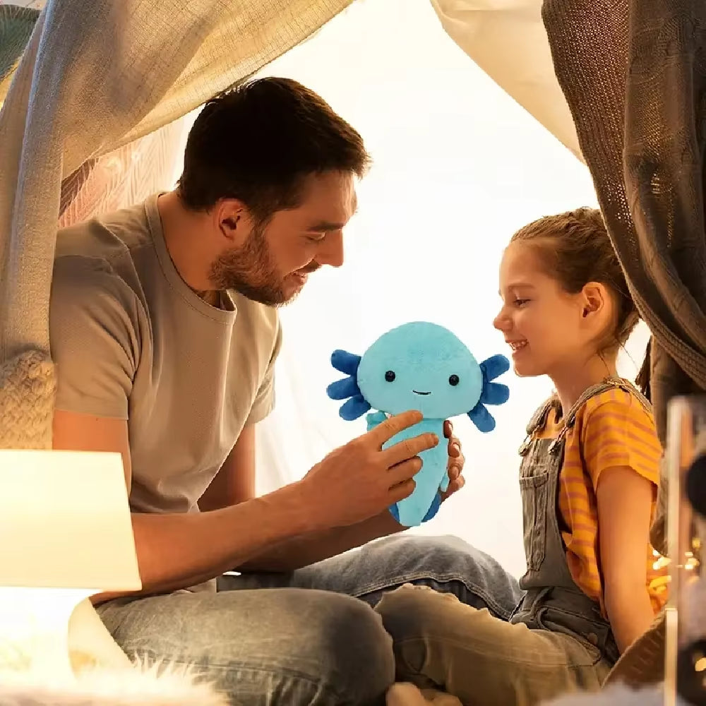 Axolotl Plush Toys Soft Kawaii Axolotl Plush Pillow Toys Axolotl Plush Toy Stuffed Axolotl Plush for Christmas Gifts Home Decor